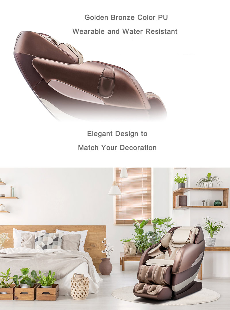 Wearable PU Covered Massage Chair