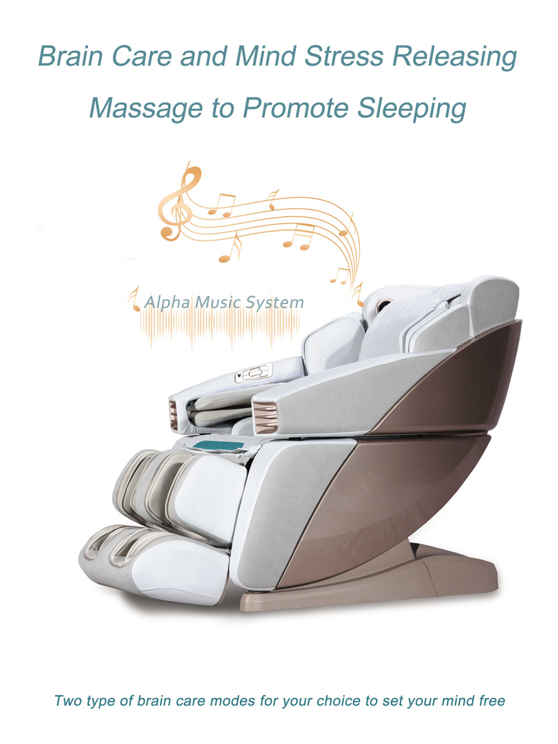 Alpha Music Soothing Massage Chair